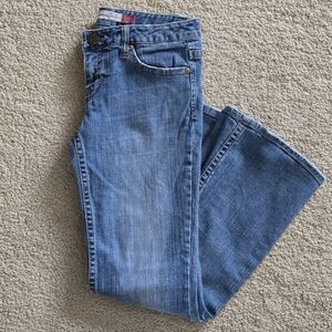Aeropostale Kailey Skinny Flare Jeans 7 / 8 Short
